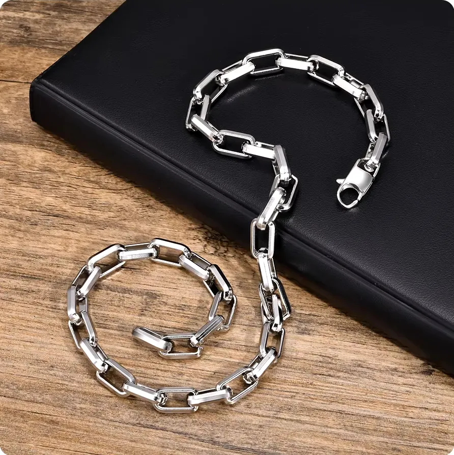 Stainless Steel Chunky Link Chain
