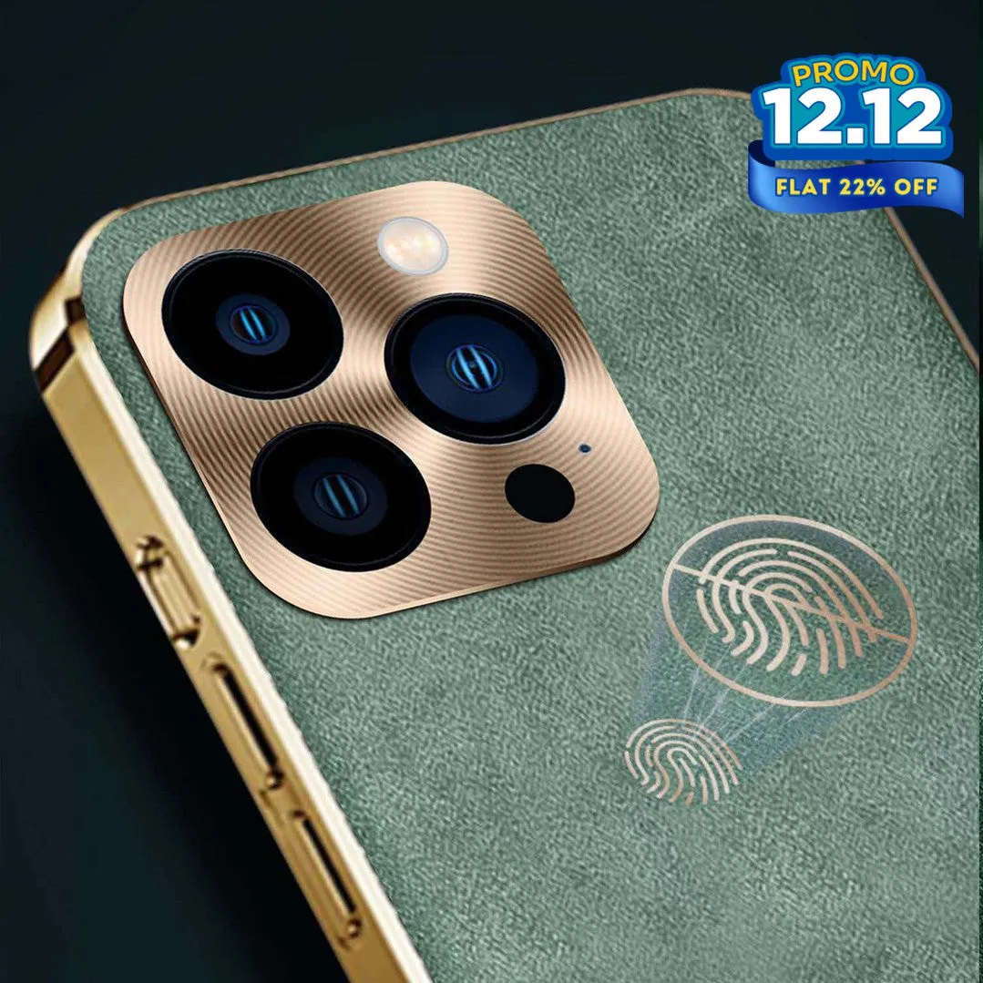 Suede Leather iPhone Case
