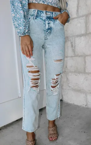 Summer Concert Distressed Jeans