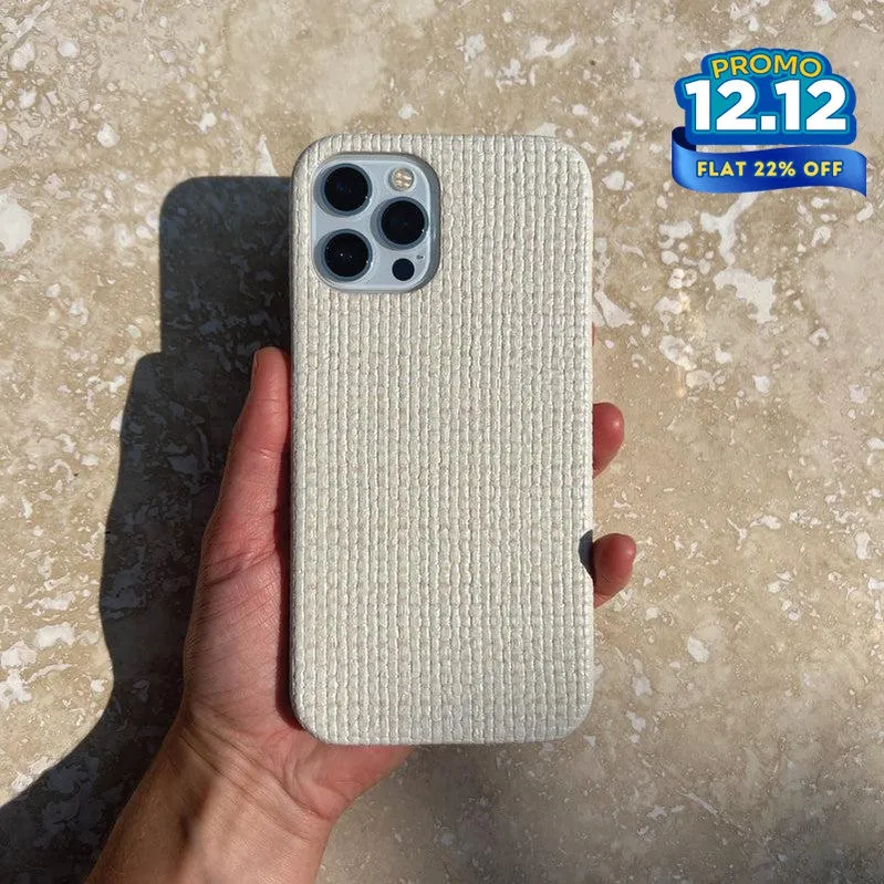 Textured Woven iPhone Case