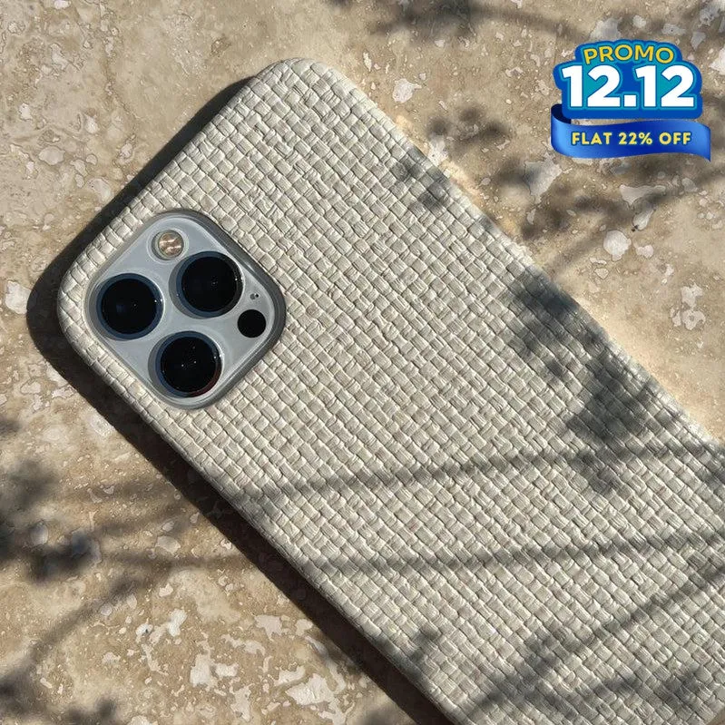Textured Woven iPhone Case