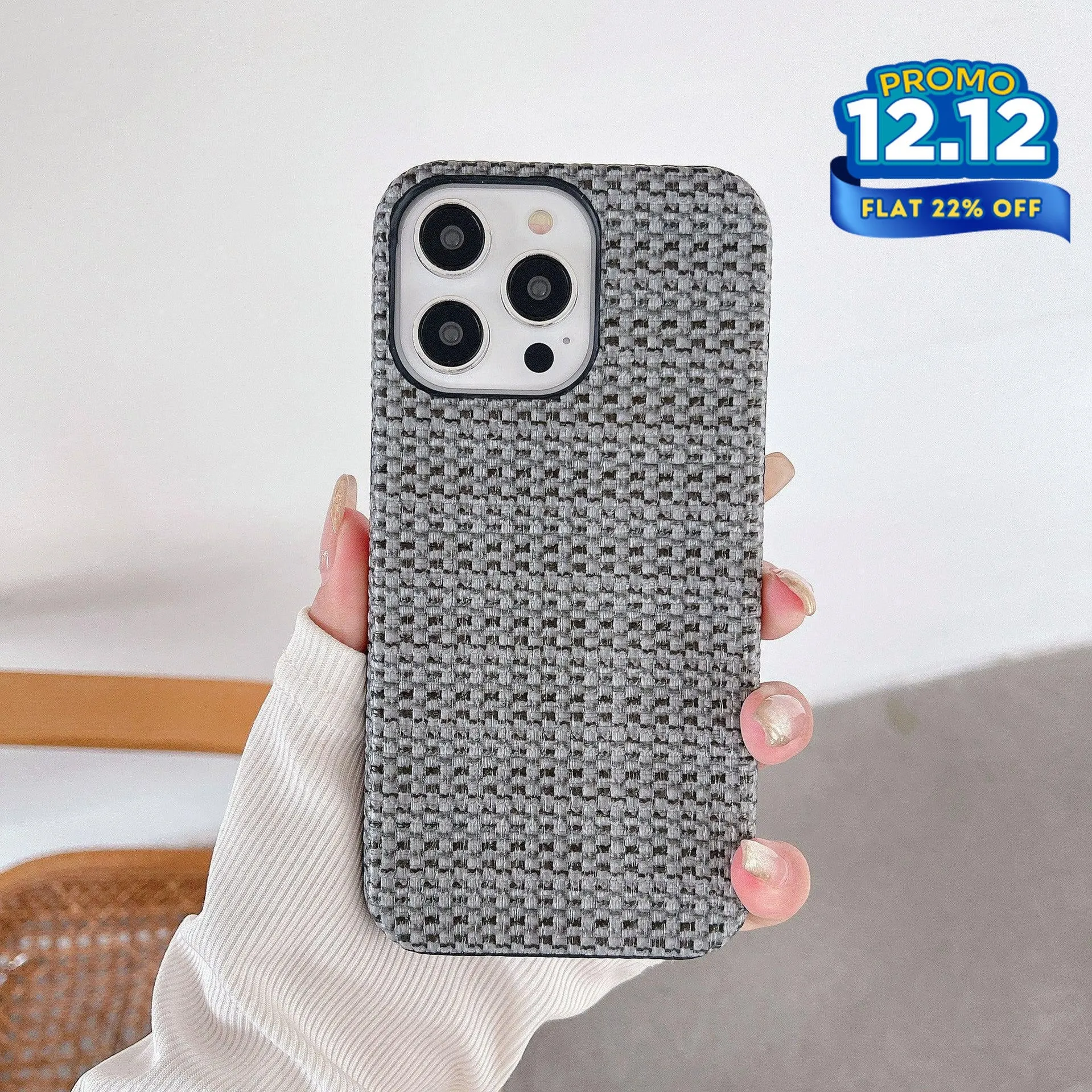 Textured Woven iPhone Case