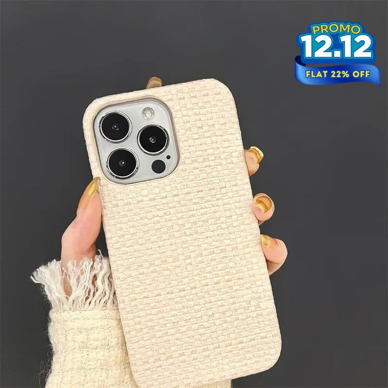 Textured Woven iPhone Case