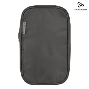 Travelon Compact Hanging Toiletry Case Charcoal