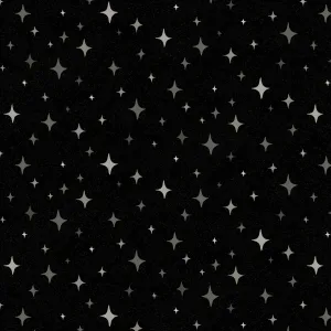 Witching Hour | Starry Blender Black | Heather Dutton for P&B Textiles