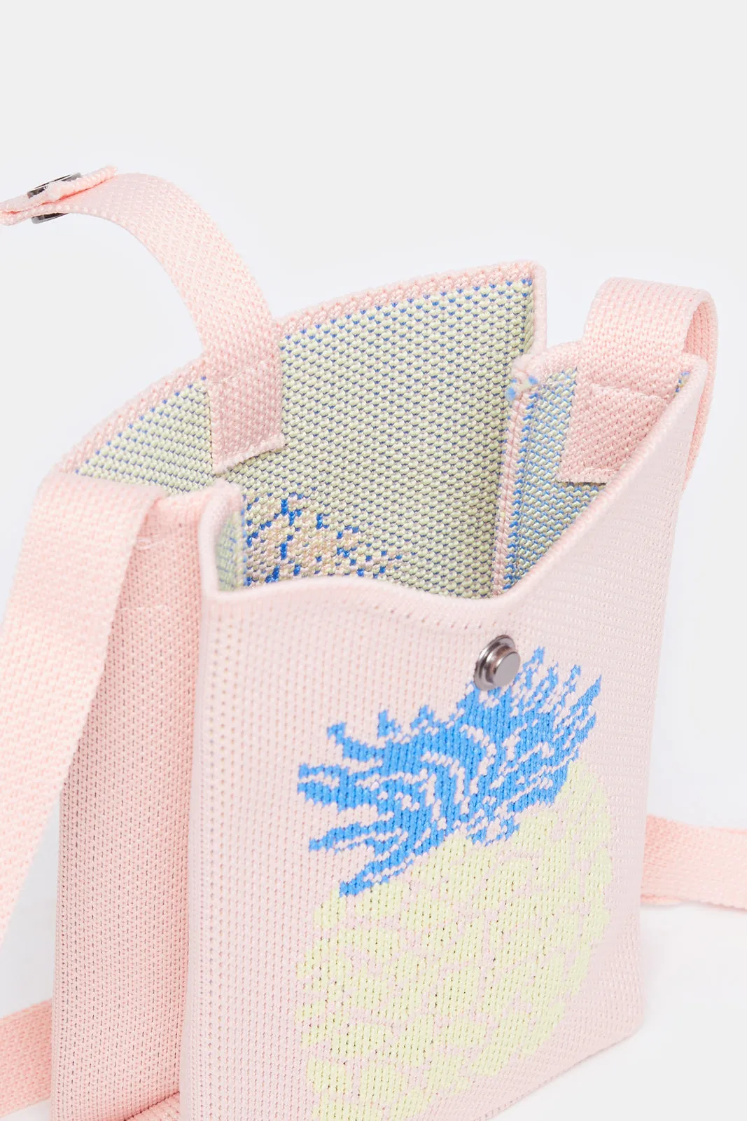 Women Pink Embellished Mobile Wallet